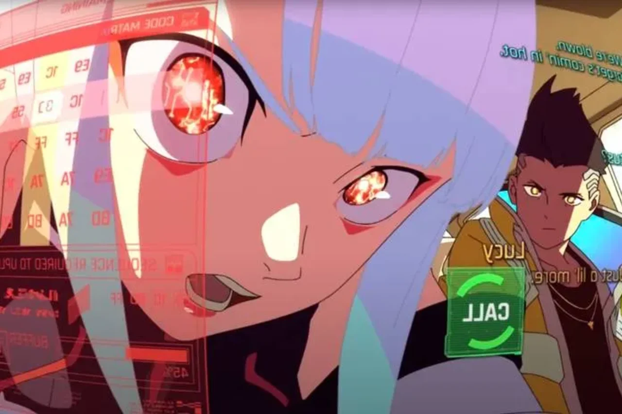 Anime cyberpunk hackers overlaid with glowing interface data, evoking network intrusion and digital counterpower.